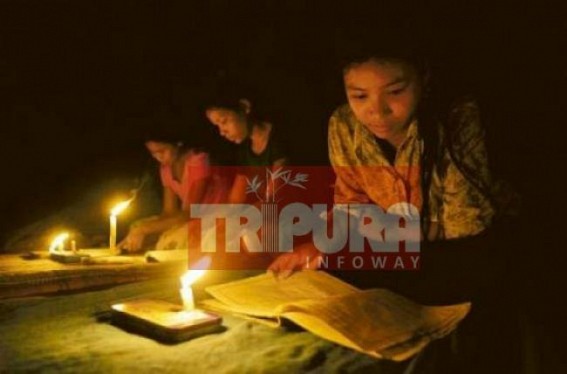 Power cut disrupts daily lives  